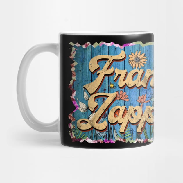 Retro Frank Name Flowers Zappa Limited Edition Proud Classic Styles by Friday The 13th